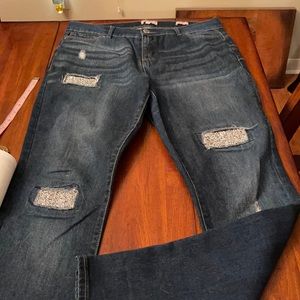 Juicy couture dark wash Jean size 12. Gently worn